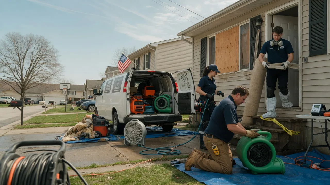 Water Damage Restoration in Dover, OH near me
